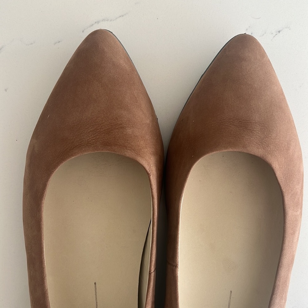 Ecco Danish Design Suede Pointed Flats 🤎 - Picture 3 of 11